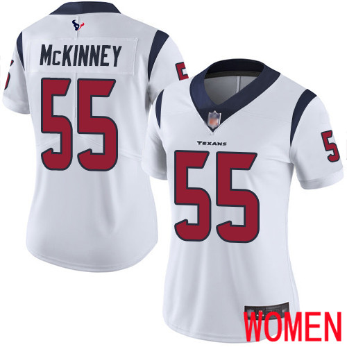 Houston Texans Limited White Women Benardrick McKinney Road Jersey NFL Football 55 Vapor Untouchable